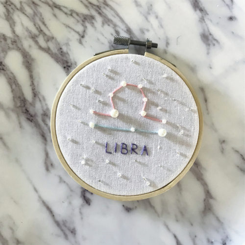 7 Libra Embroidery