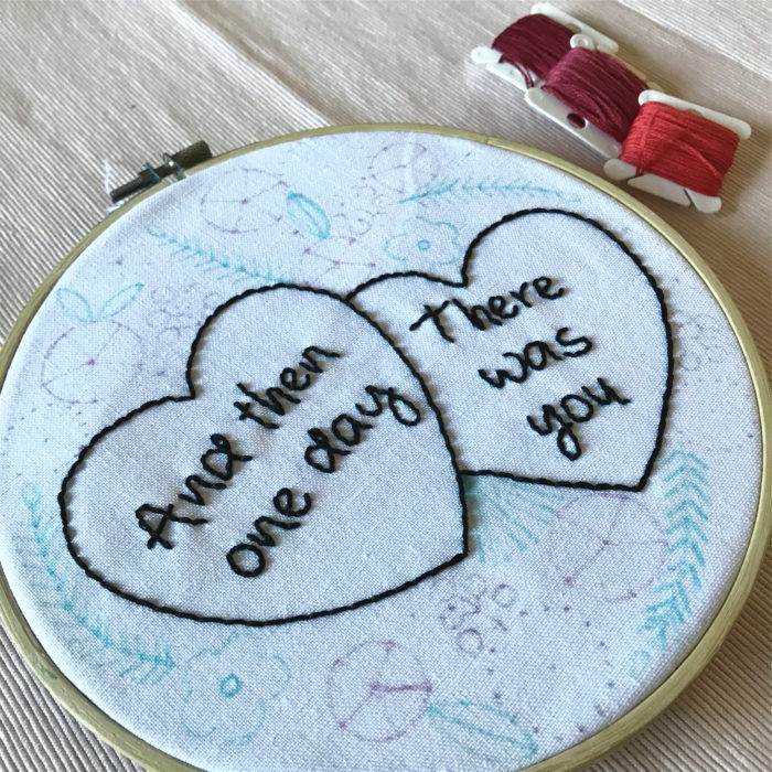 And then one day there was you love embroidery4