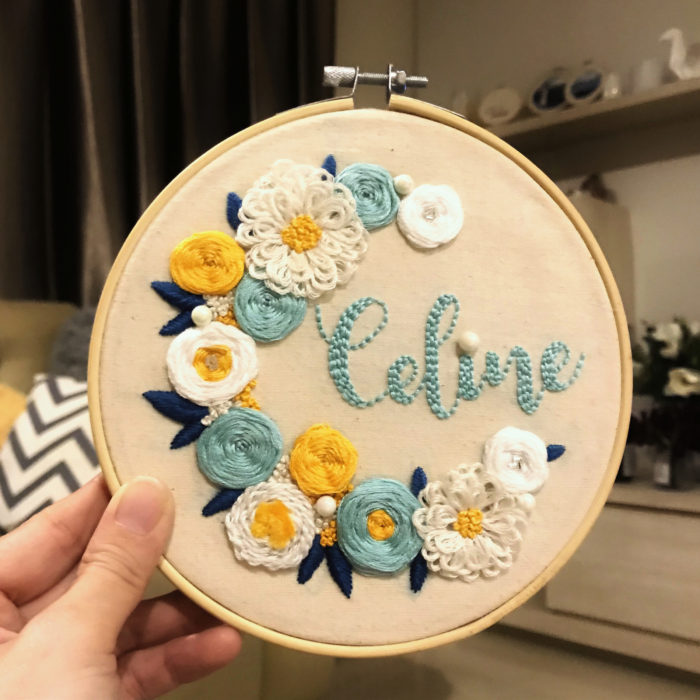 Celine Name Embroidery4