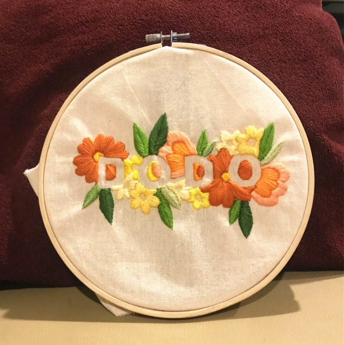 Dodo Name Embroidery7