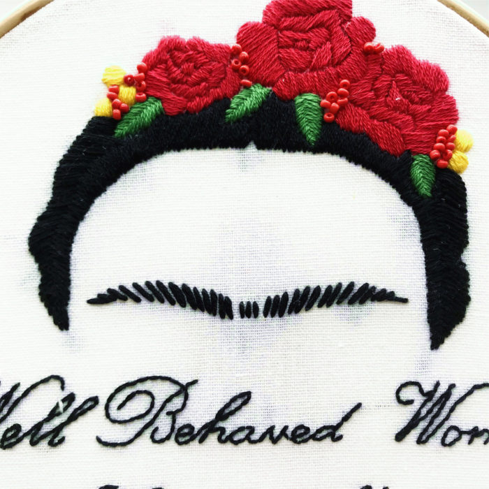 Frida Kahlo Embroidery2