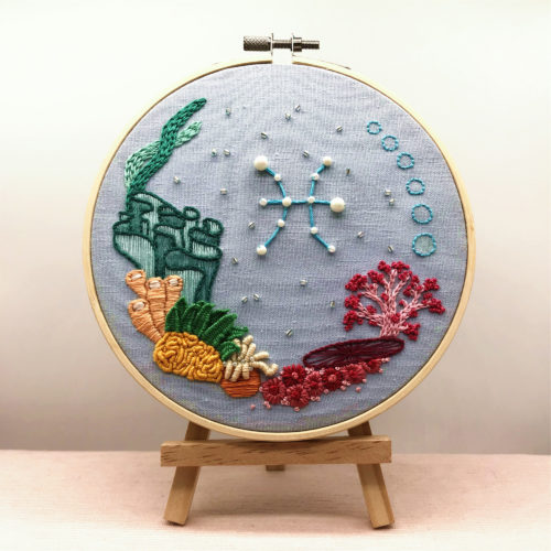 Pieces - Under the sea Embroidery2