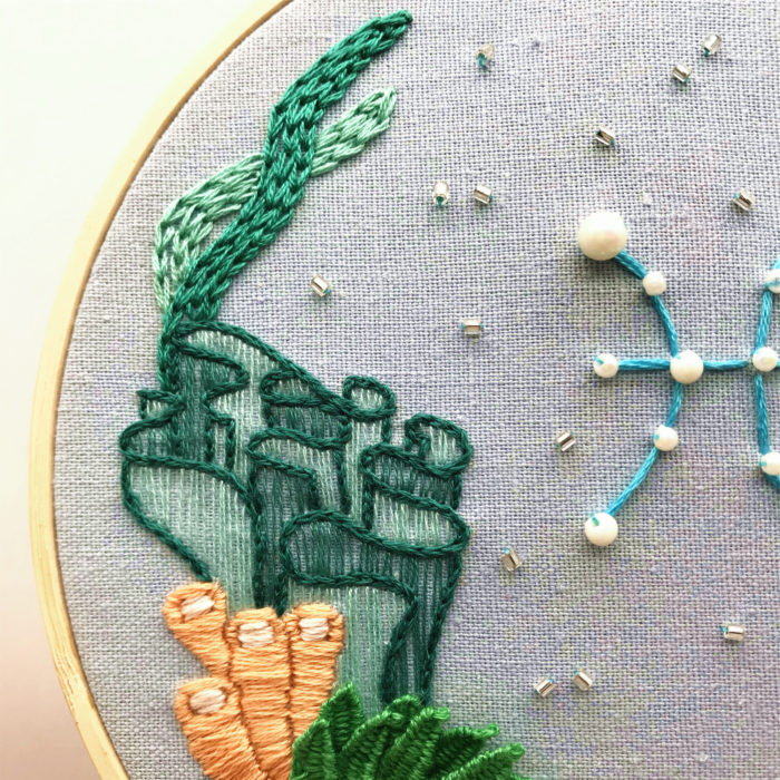 Pieces - Under the sea Embroidery5