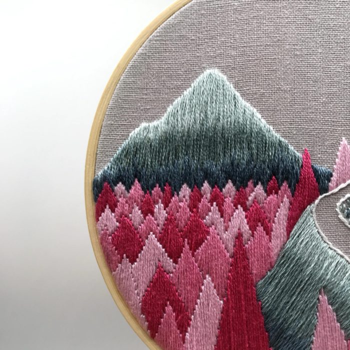 Pink-forest-embroidery