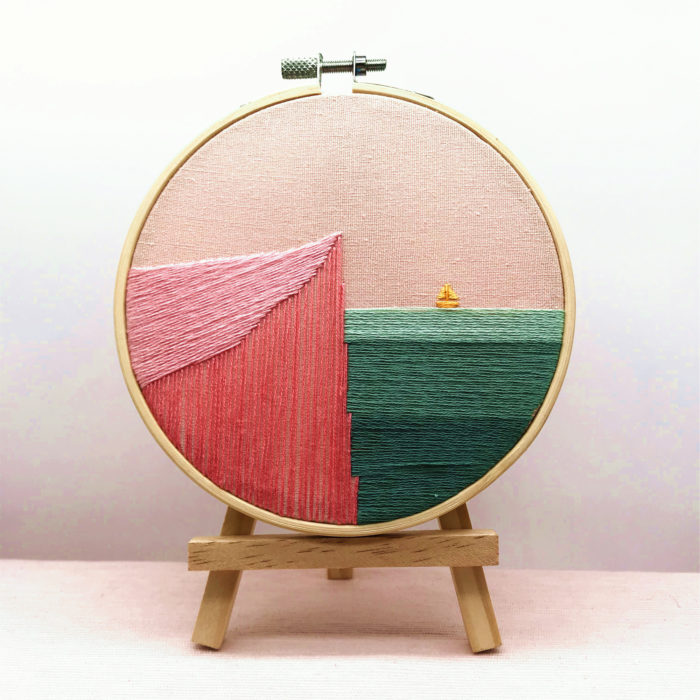 Uninhabited - Sailing Embroidery